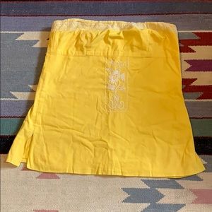 Strapless J. Crew top, size 6